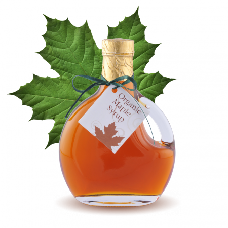 100% pure Organic Maple Syrup Basque Bottle 8.45oz 250ml