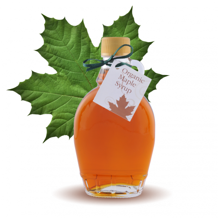 100% pure Organic Maple Syrup Classic Bottle 8.45oz 250ml
