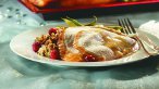 Turkey Stuffed with Cranberries and Maple Syrup