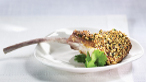 Sesame and Maple Crusted Lamp Steaks