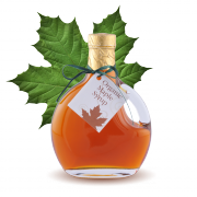 100% pure Organic Maple Syrup Basque Bottle 8.45oz 250ml