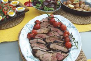 Barbecued Maple Syrup Lamb Barbecued Maple Syrup Lamb
