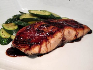Quick Easy Balsamic Glazed Seared Salmon Quick Easy Balsamic Glazed Seared Salmon