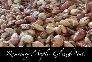 Rosemary Maple-Glazed Nuts Recipe Rosemary Maple-Glazed Nuts Recipe