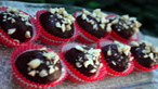 Dark Chocolate Cashew Pecan Truffles