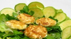 Goat Cheese Salada with Maple Dressing
