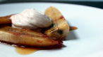 Maple Roasted Bananas with Cinnamon Whipped Cream