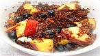 Peach and Blueberry Breakfast Quinoa