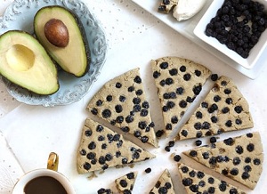 Vegan and Gluten Free Avocado Scones Vegan and Gluten Free Avocado Scones